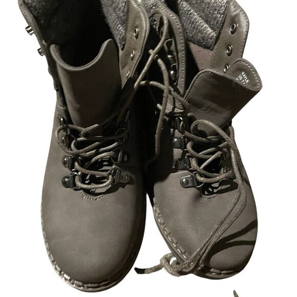 Just fab brown Lace-Up Ankle Boots new never worn size 7.5 - Picture 3 of 4